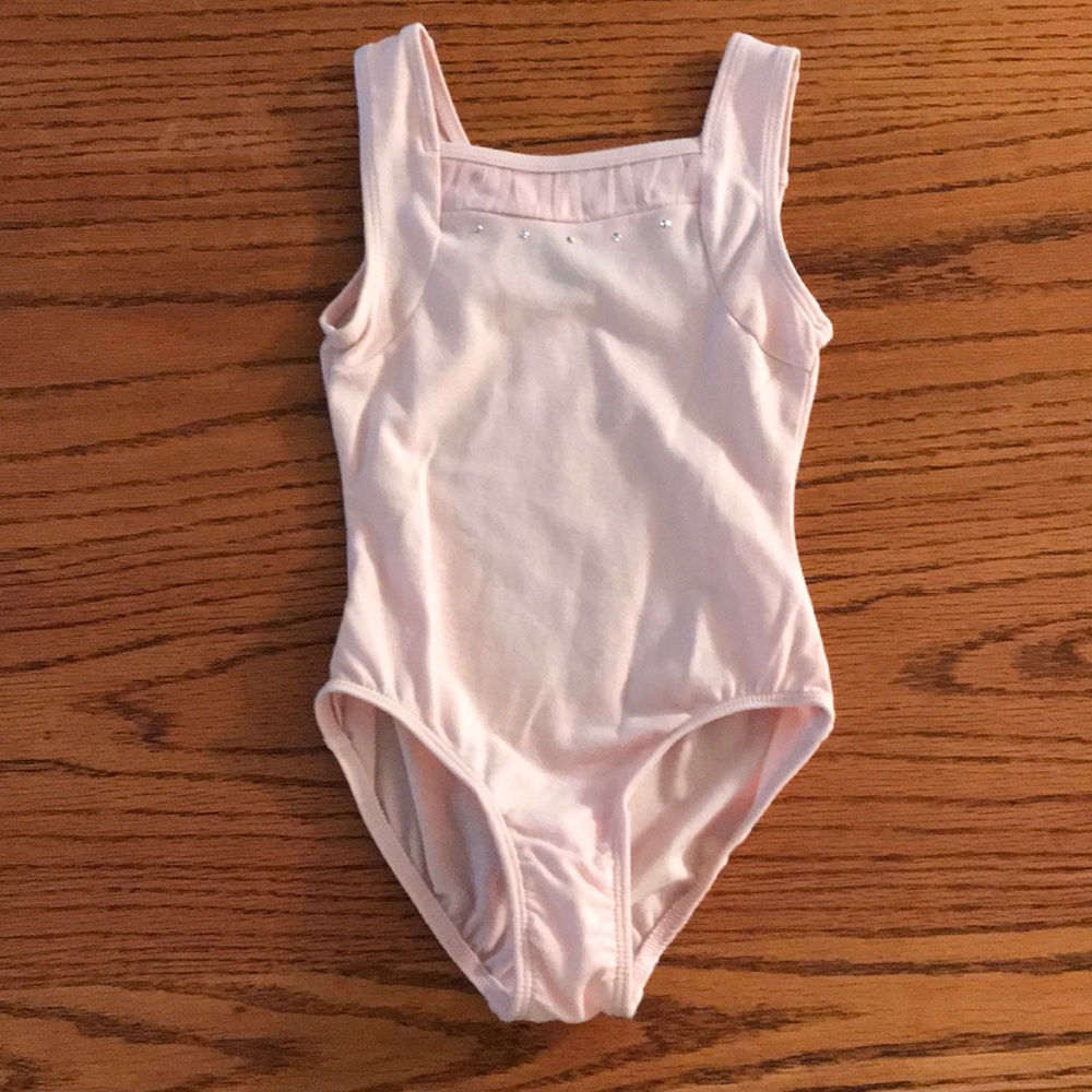 Pale Pink IC 4-5Y leotard